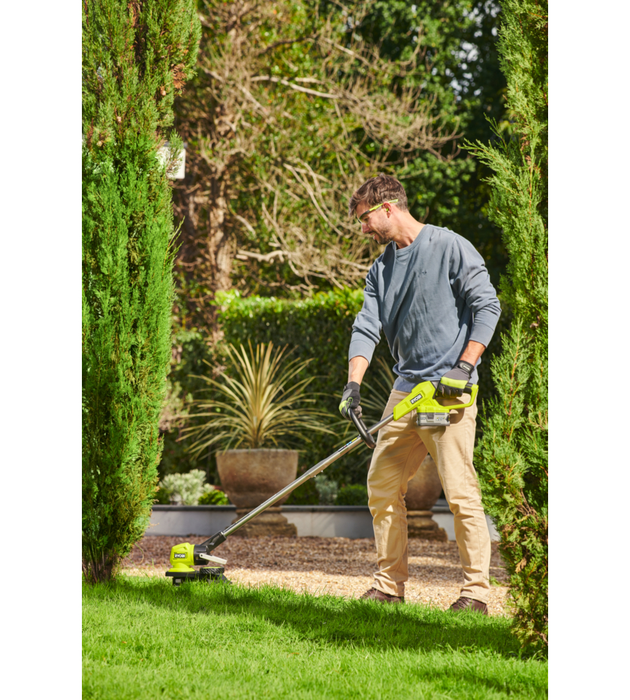 TAGLIABORDI A BATTERIA RYOBI "RY18LT33A-0" 18V, SOLO CORPO MACCHINA